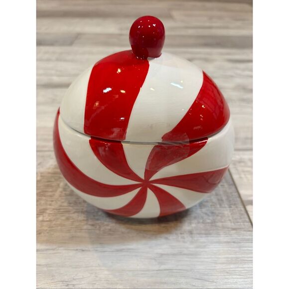 Target Bullseye Gingerbread Men Plush and Peppermint Cookie Jar Christmas Decor - Picture 8 of 10